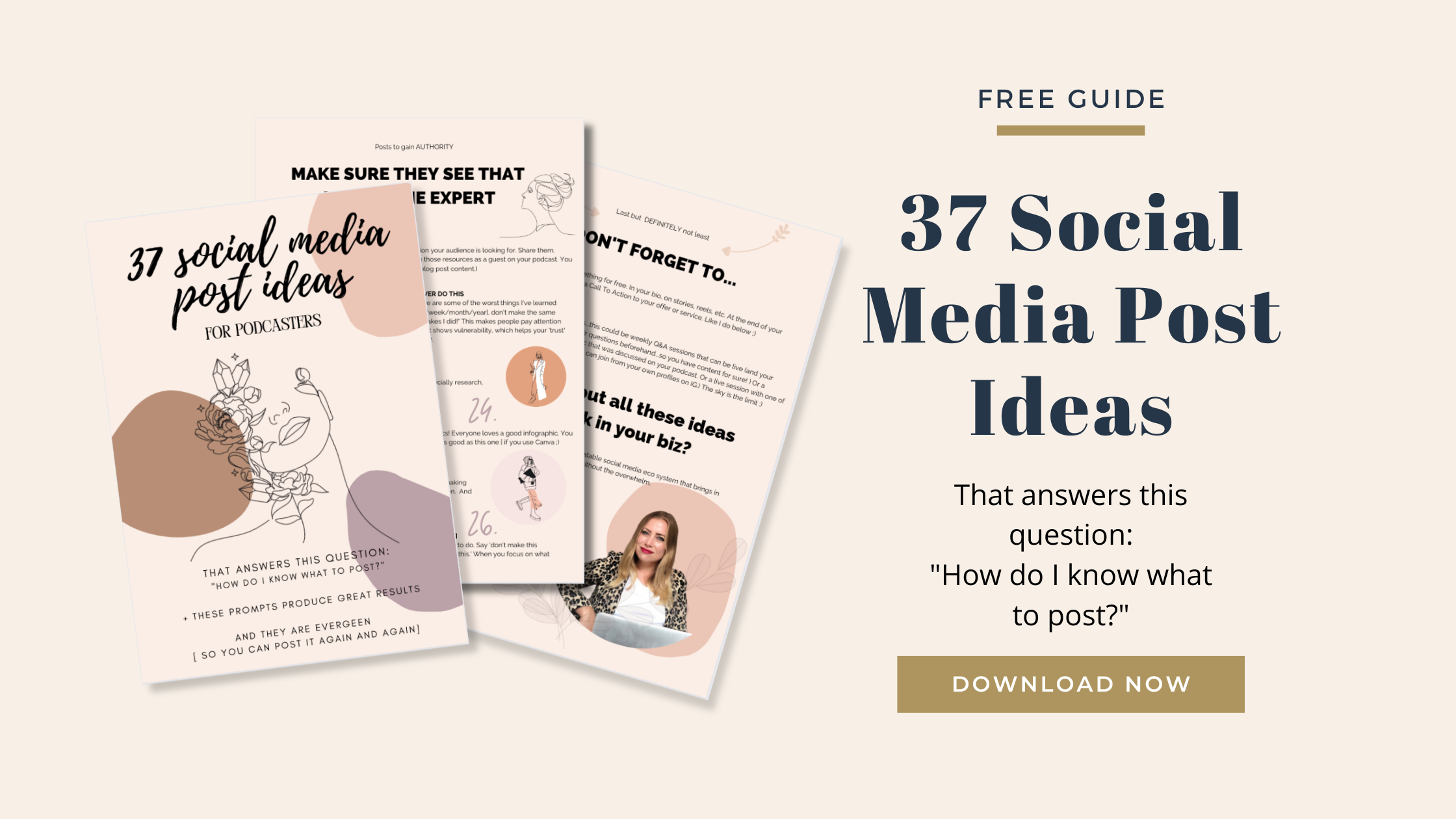 37 social post ideas